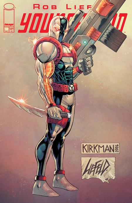Youngblood #100  K Rob Liefeld & Robert Kirkman Var