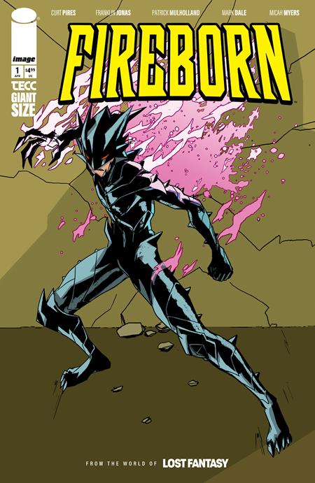 Fireborn #1  B Patrick Mulholland Invincible Homage Var