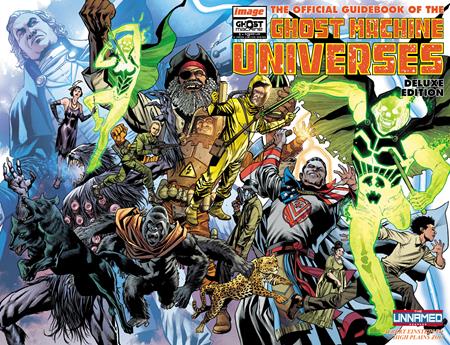 Ghost Machine The Official Guidebook #1 (of 5)  B Bryan Hitch & Brad Anderson Wraparound Var