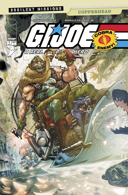 Gi Joe A Real American Hero Sssilent Missions Copperhead #1  | One Shot  A Howard Porter & Romulo Fajardo Jr