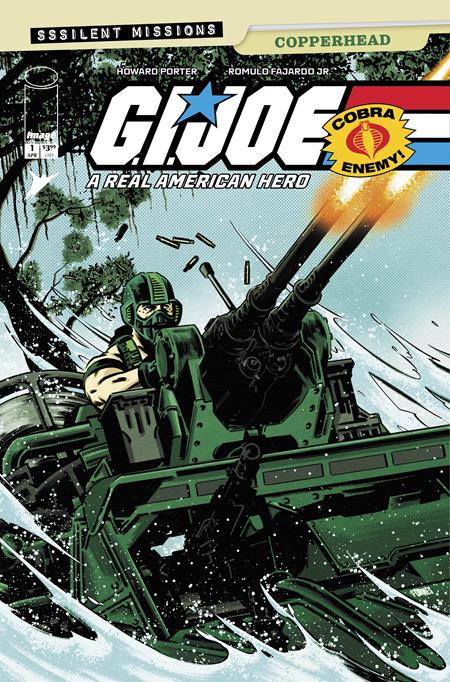 Gi Joe A Real American Hero Sssilent Missions Copperhead #1  | One Shot  B Jorge Fornes Var