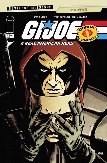 Gi Joe A Real American Hero Sssilent Missions Zartan #1  | One Shot  B Jorge Fornes Var