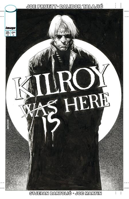 Kilroy Is Here  | One Shot  B Brian Bolland B&w Var