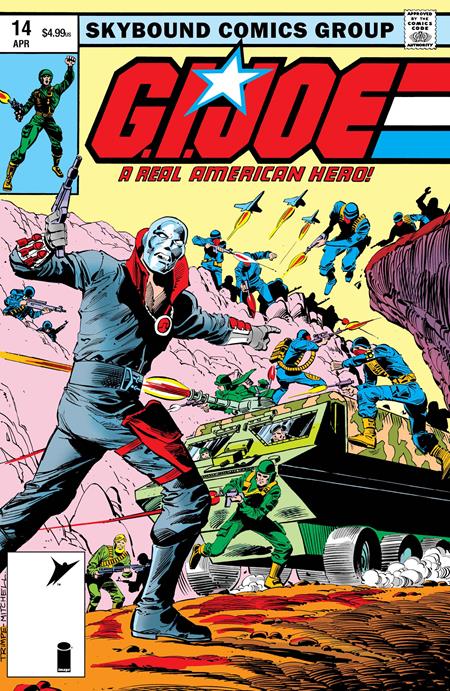 Gi Joe A Real American Hero #14 Hama Files Edition  C Herb Trimpe & Steve Mitchell Foil Var