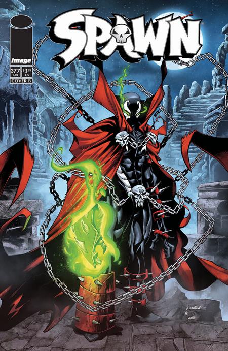 Spawn #377  B Chris Campana Var