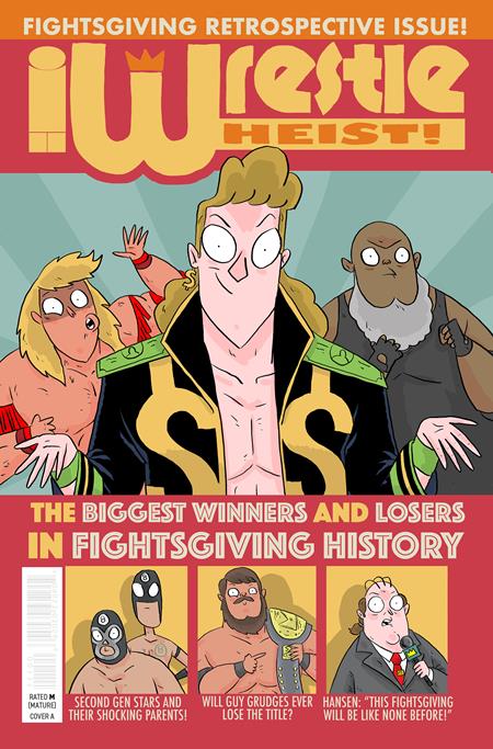 Wrestle Heist #5 (of 5)  A Kyle Starks