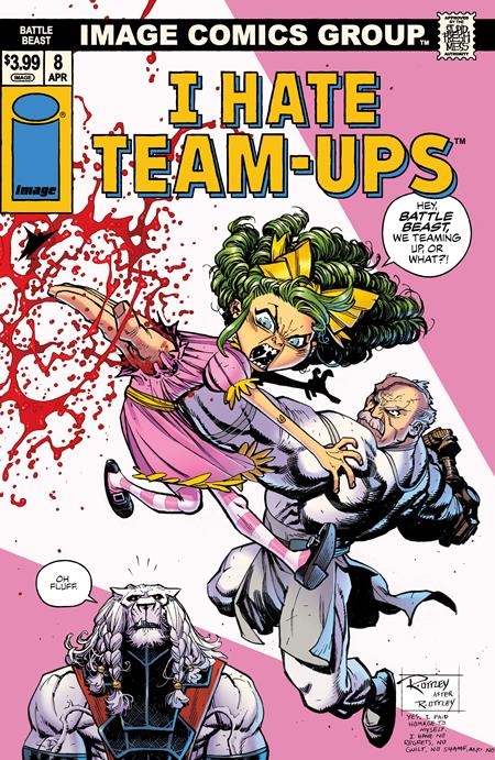 Invincible Universe Battle Beast #8  G Ryan Ottley I Hate Fairyland Team Up Var