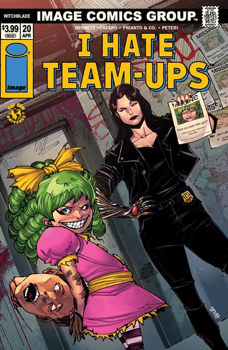 Witchblade #20  D Giuseppe Cafaro I Hate Fairyland Team Up Var