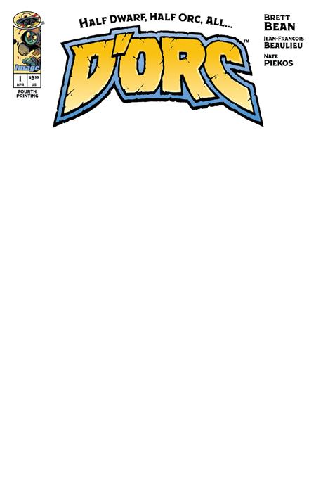 Dorc #1 4th Ptg  B Blank Sketch Var