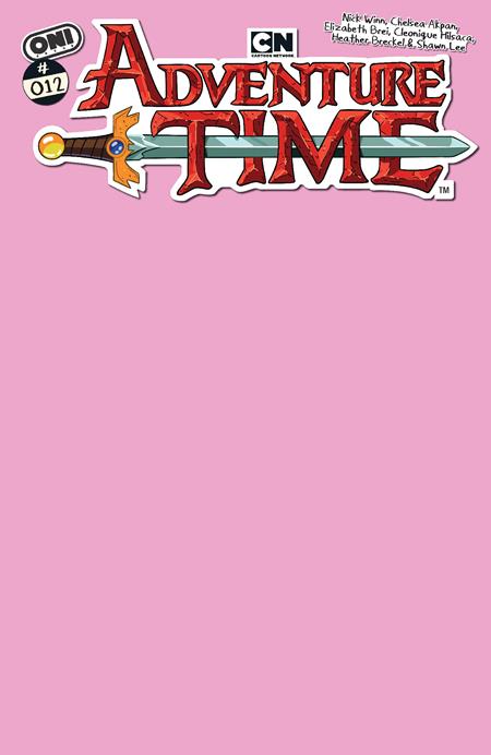 Adventure Time (2025) #12  C Gumball Guardian Pink Blank Sketch Var
