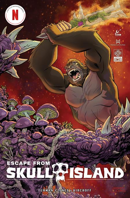 Escape From Skull Island #4 (of 4)  B Christopher Jones Var