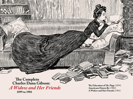 Complete Charles Dana Gibson A Widow And Her Friends  | Hardcover - Graphic Novels - Image - Pop Weasel
