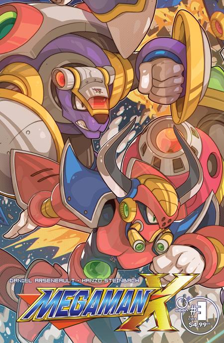 Mega Man X #3 (of 5)  B Edwin Huang Var