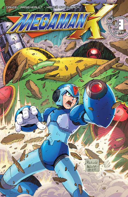 Mega Man X #3 (of 5)  C Marcelo Matere Var