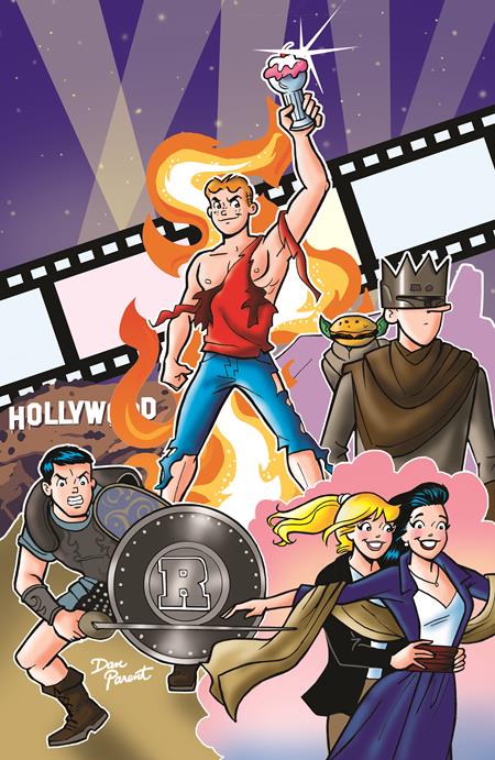 Archie Comics 85th Anniversary Presents Archies Movie Mania #1  | One Shot  D Dan Parent Foil Var