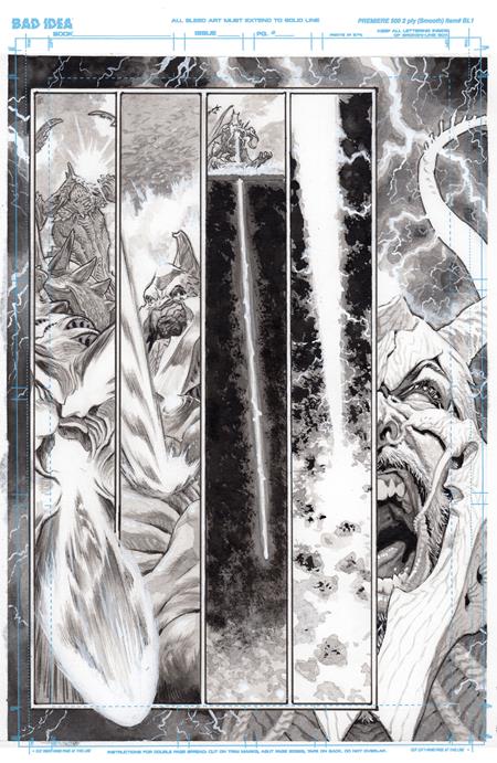 Olympus Saga Megalith #1 (of 4)  I Lewis Larosa Original Art Edition 6 Var