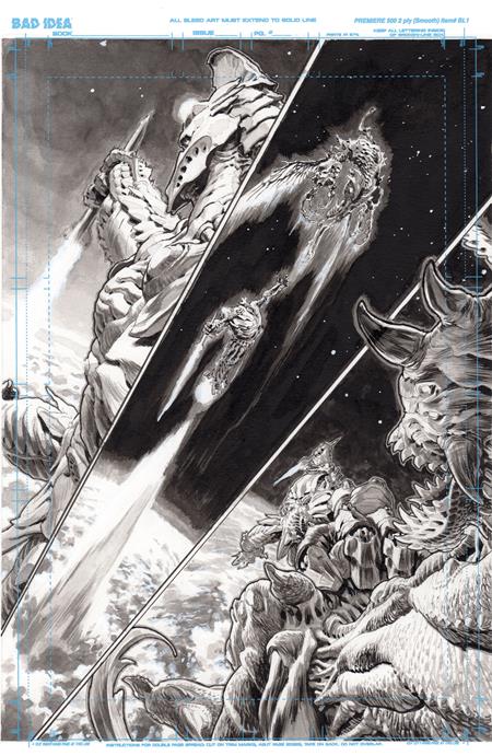 Olympus Saga Megalith #1 (of 4)  O Lewis Larosa Original Art Edition 12 Var