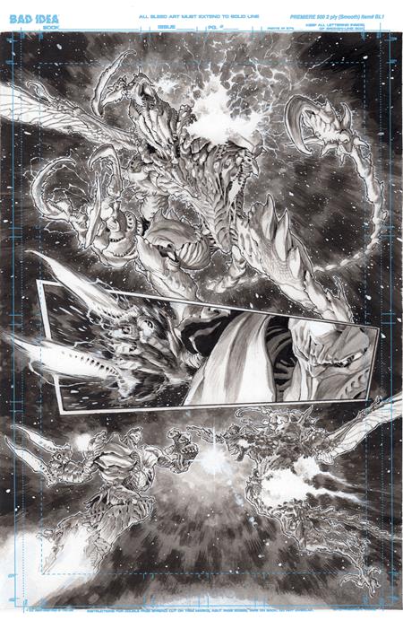 Olympus Saga Megalith #1 (of 4)  P Lewis Larosa Original Art Edition 13 Var