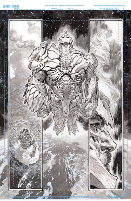 Olympus Saga Megalith #1 (of 4)  T Lewis Larosa Original Art Edition 17 Var