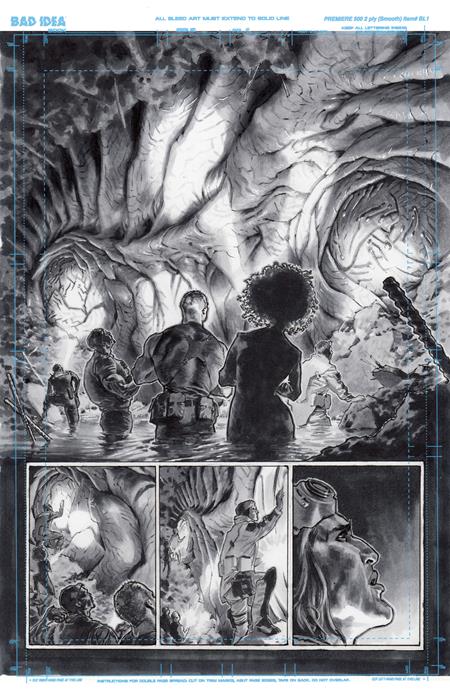 Olympus Saga Megalith #1 (of 4)  U Lewis Larosa Original Art Edition 18 Var