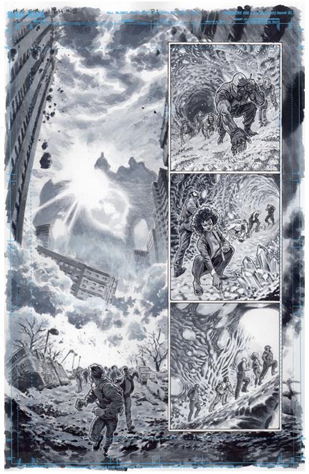 Olympus Saga Megalith #1 (of 4)  Y Lewis Larosa Original Art Edition 22 Var