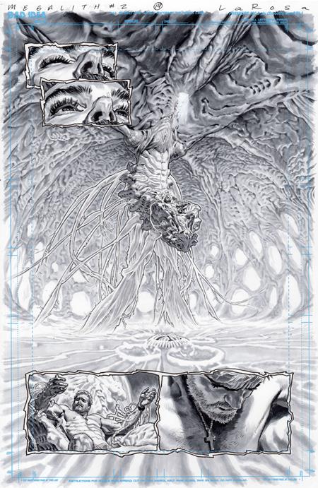 Olympus Saga Megalith #1 (of 4)  Z Lewis Larosa Original Art Edition 23 Var