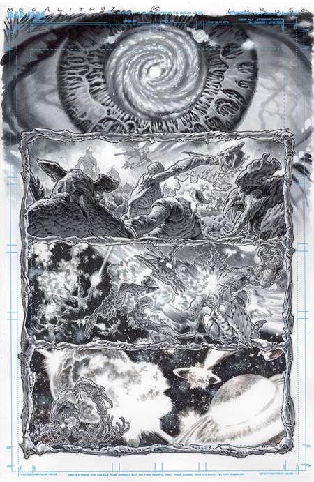 Olympus Saga Megalith #1 (of 4)  Za Lewis Larosa Original Art Edition 24 Var