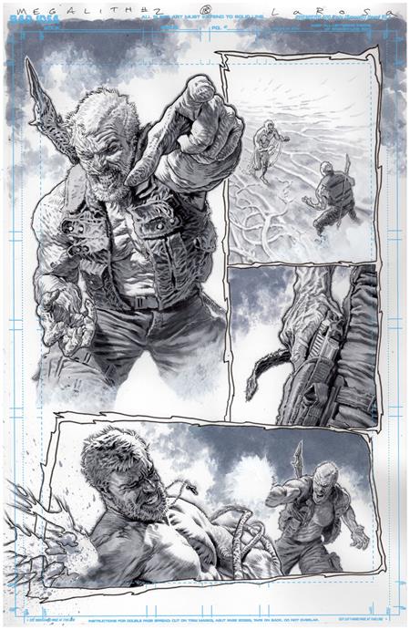 Olympus Saga Megalith #1 (of 4)  Zd Lewis Larosa Original Art Edition 27 Var