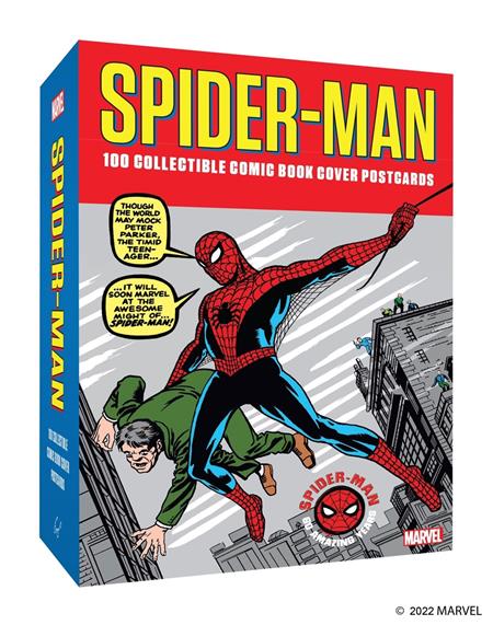 Marvel Spider-man 100 Collectible Comic Book Cover Postcards Previously Offered Thru Other Distributors - Cards - Image - Pop Weasel