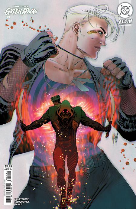 Absolute Green Arrow #1 (of 6)  C Guillem March Card Stock Var