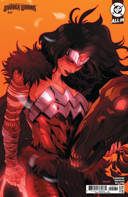 Absolute Wonder Woman #20  C Karl Kerschl Card Stock Var