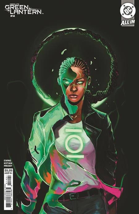 Absolute Green Lantern #14  B Taj Tenfold Card Stock Var