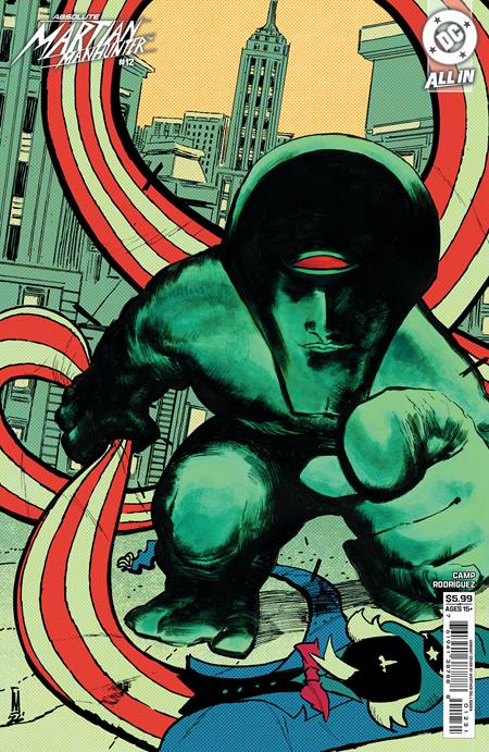 Absolute Martian Manhunter #12  C Werther Dell Edera Card Stock Var