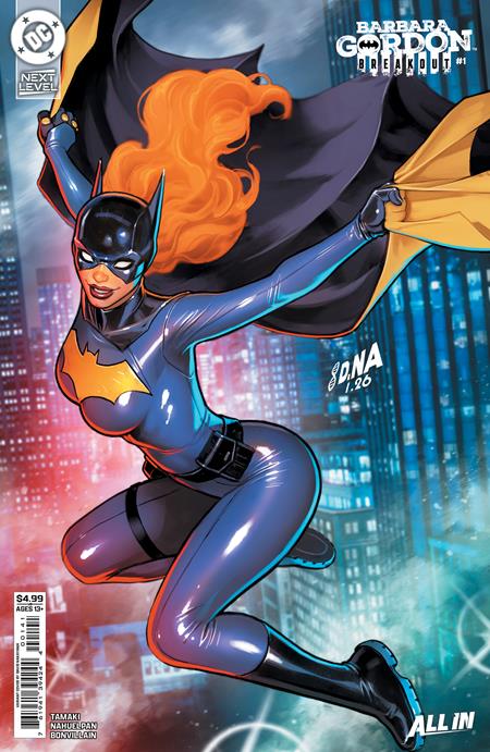 Barbara Gordon Breakout #1  C David Nakayama Card Stock Var