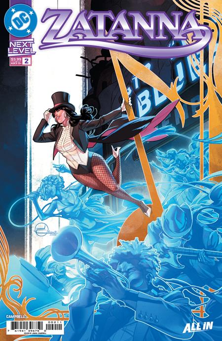 Zatanna (2026) #2  A Jamal Campbell