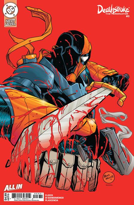 Deathstroke The Terminator #3  C Brad Walker Card Stock Var