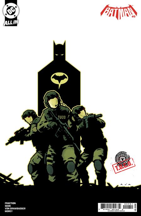 Batman #9  H Inc 1:25 David Aja Card Stock Var