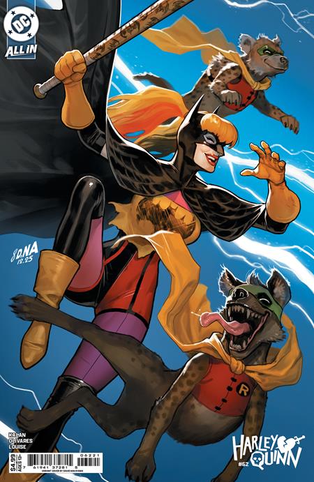 Harley Quinn #62  B David Nakayama Card Stock Var