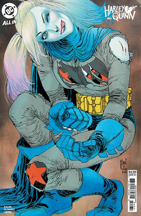 Harley Quinn #62  C Guillem March Card Stock Var