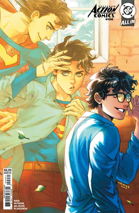 Action Comics #1098  C Haining Card Stock Var (the Reign Of The Superboys)