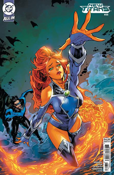 New Titans #35  C Stephen Segovia Card Stock Var