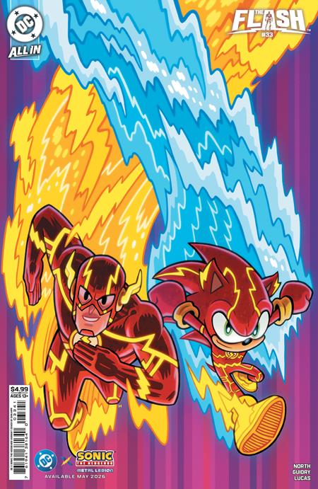 Flash #33  D Dan Hipp DC X Sonic Card Stock Var