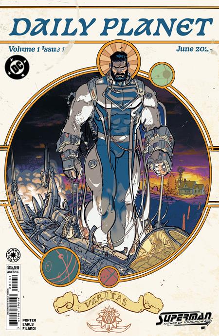 Superman Father Of Tomorrow #1 (of 6)  C Riley Rossmo Card Stock Var