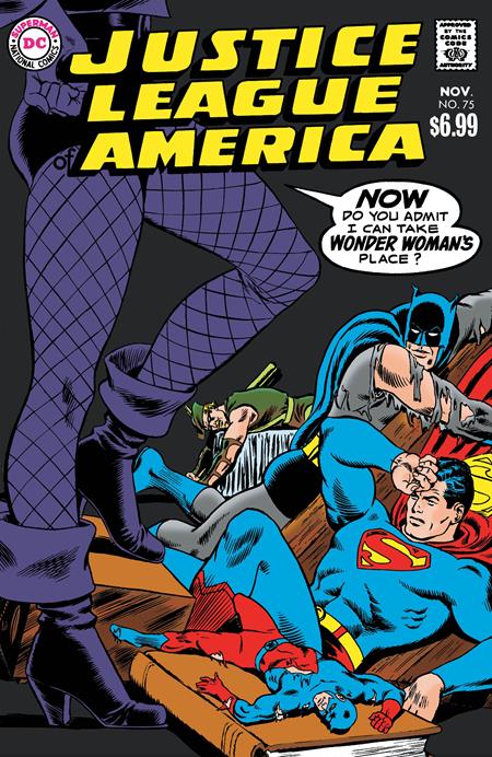 Justice League Of America #75 Facsimile Edition  C Carmine Infantino Foil Var