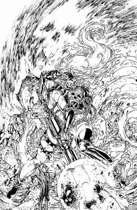She-spawn #1 (of 5)  E Brett Booth B&w Var