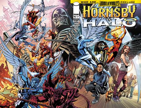 Hornsby & Halo #0  C Bryan Hitch & Brad Anderson Wraparound Var