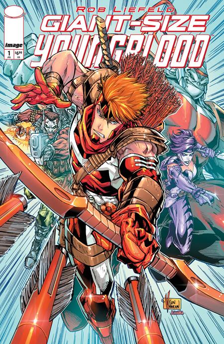 Giant Size Youngblood  | One Shot  C V Ken Marion Var - Comics - Image - Pop Weasel