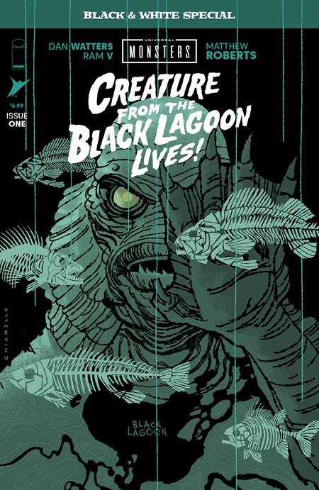 Universal Monsters Creature From The Black Lagoon Lives Black & White Special - Comics - Image - Pop Weasel