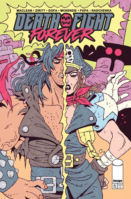 Death Fight Forever #4 (of 5)  B Sam Mckenzie Var