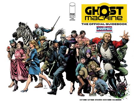 Ghost Machine The Official Guidebook #2 (of 5)  A Gary Frank & Brad Anderson Wraparound